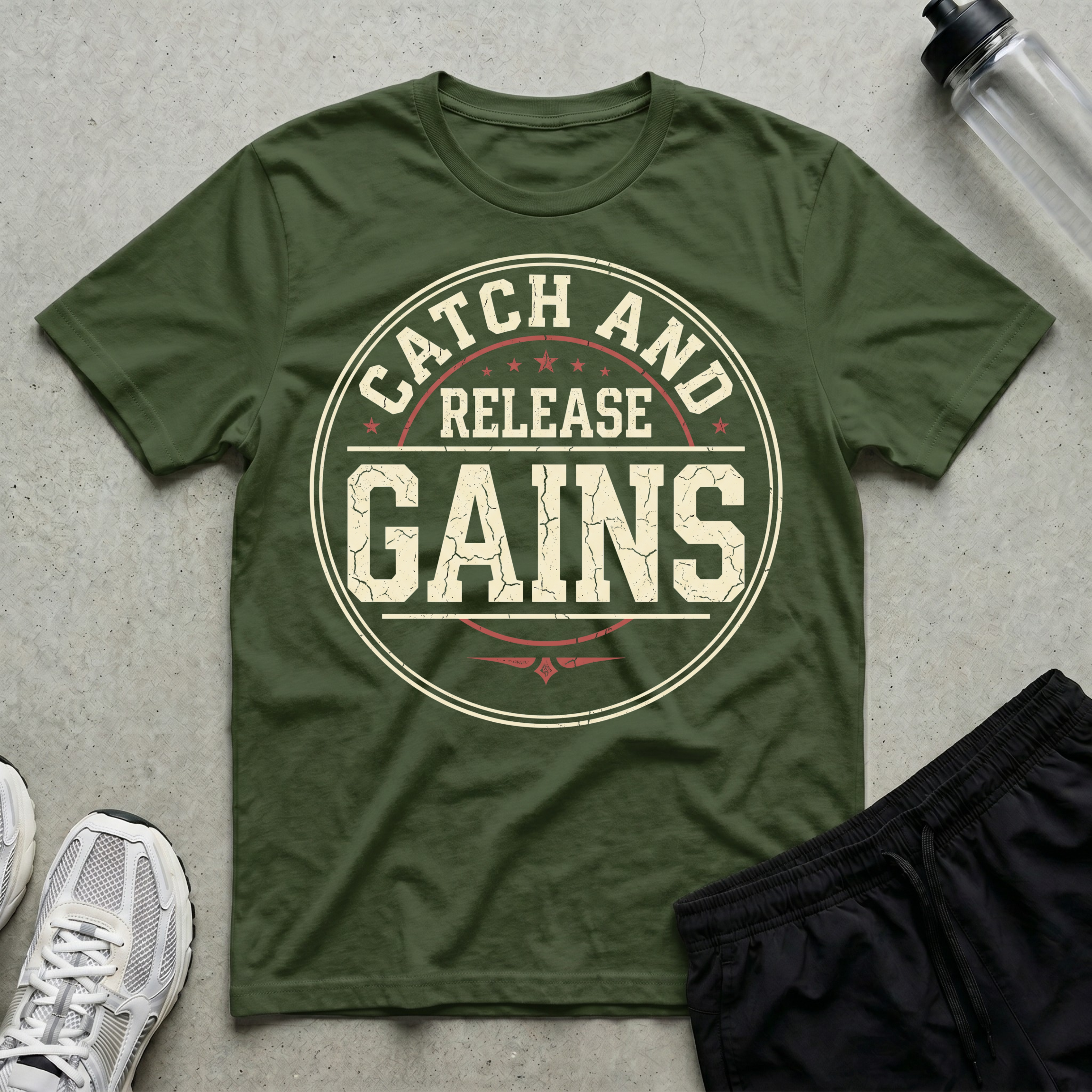 Catch Release Gains T-Shirt