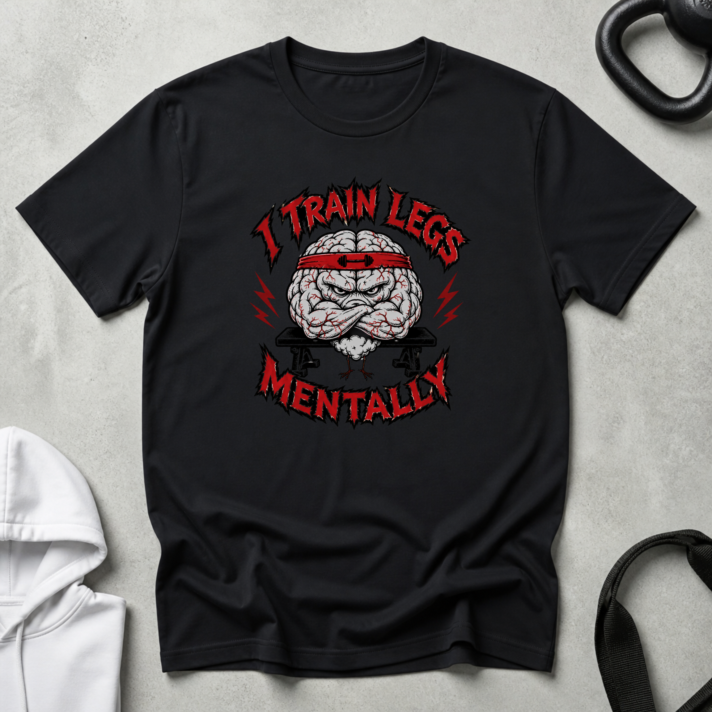 I Train Legs Brain