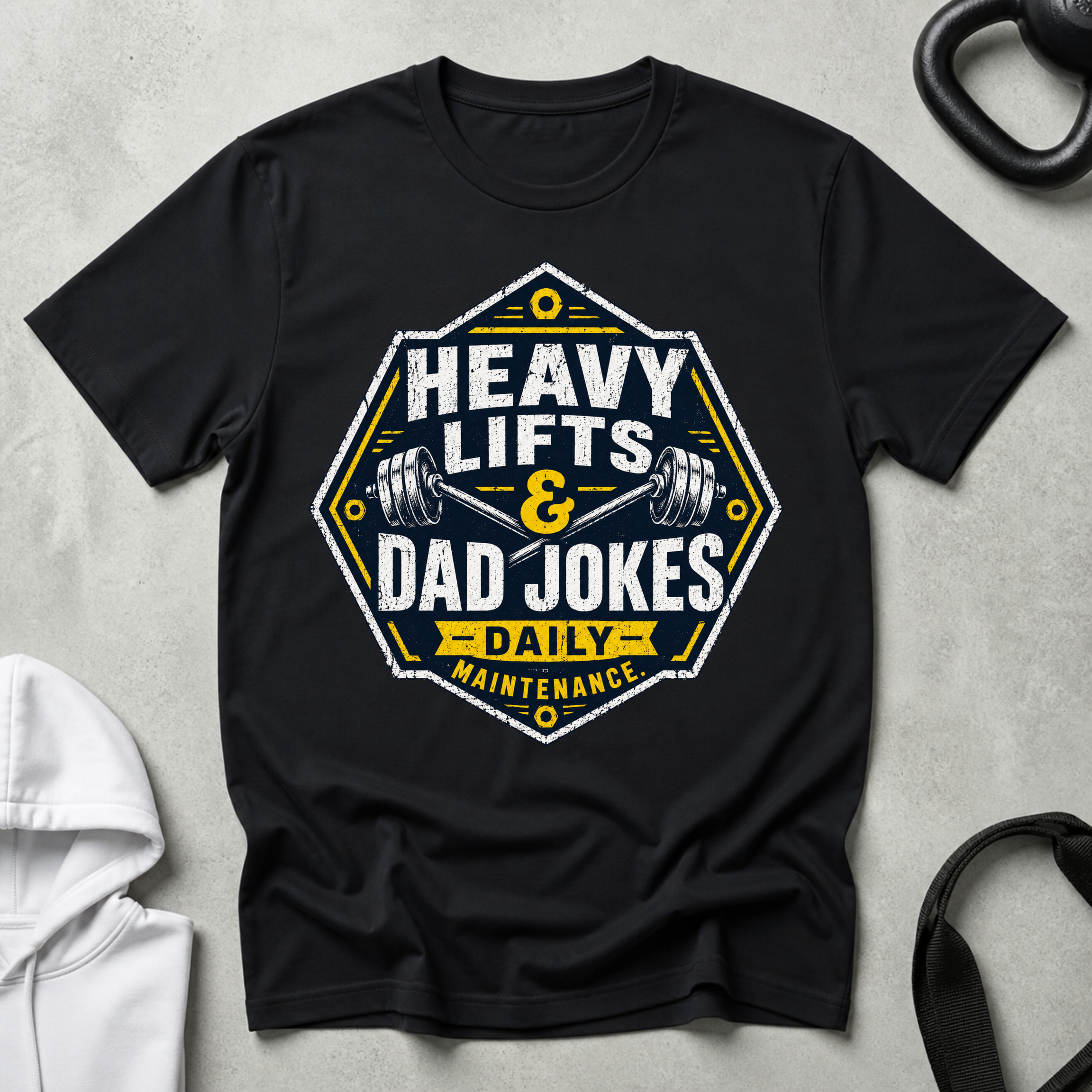Heavy Lift And Dad Joke