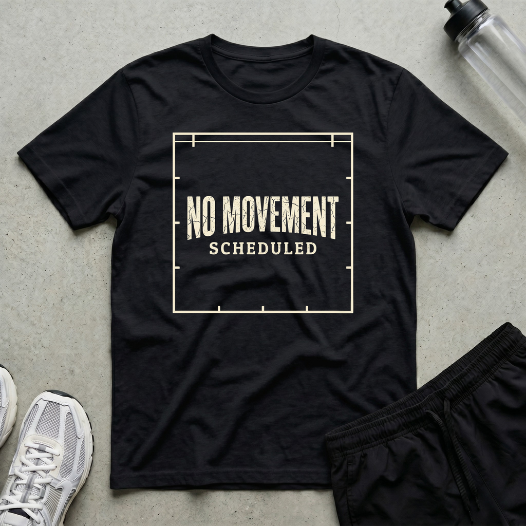 No Movement Scheduled T-Shirt