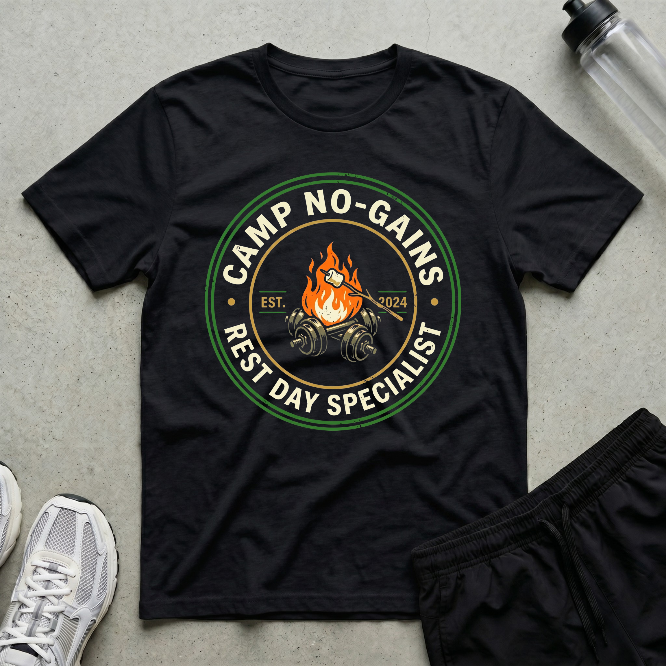 Camp No Gains T-Shirt