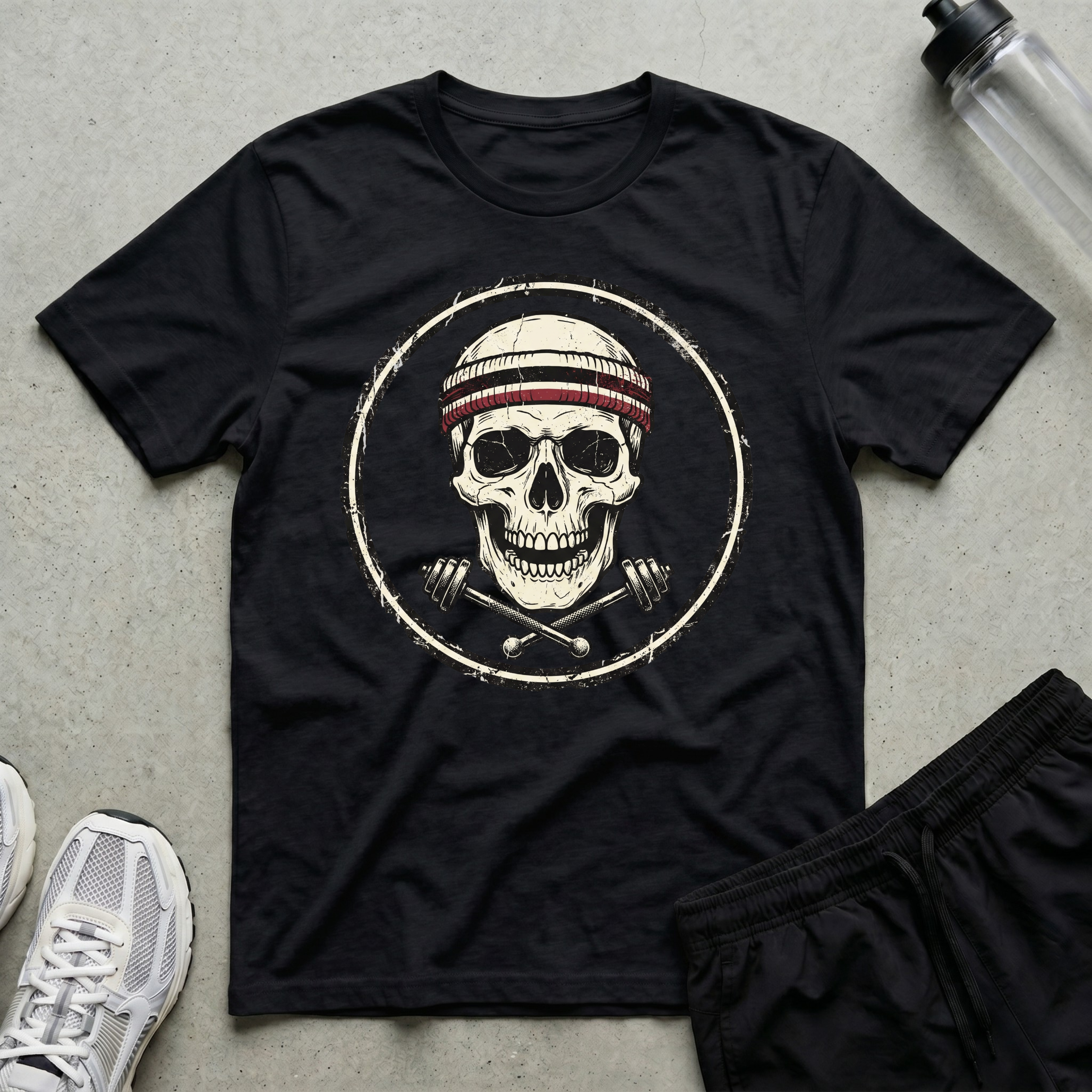 Skull Barbell T-Shirt