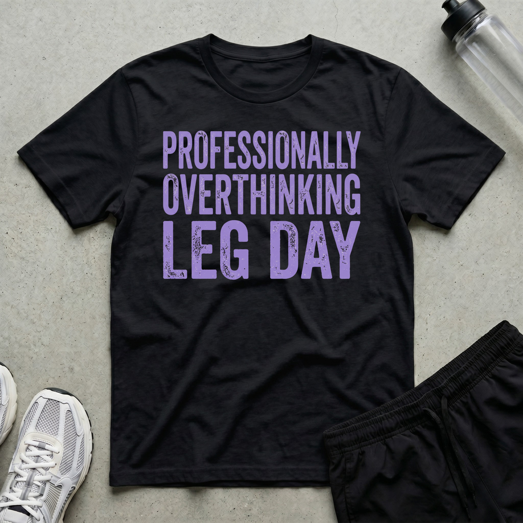 Overthinking Leg Day T-Shirt