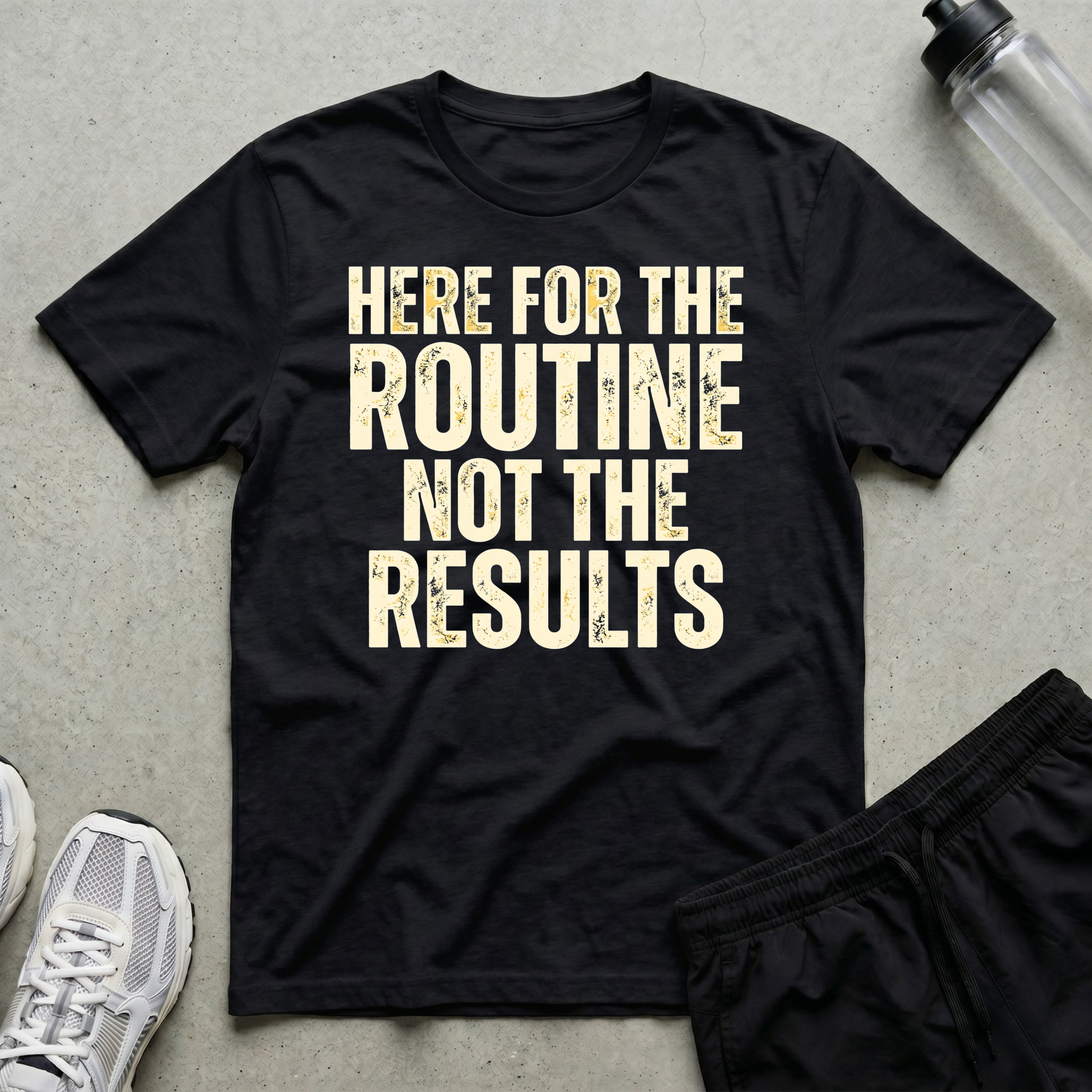 Routine Not Results T-Shirt
