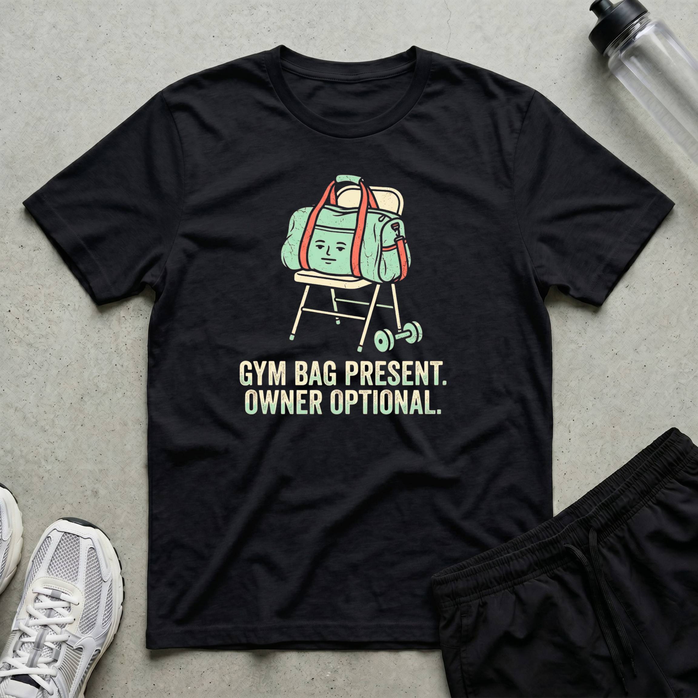 Gym Bag Owner Optional T-Shirt