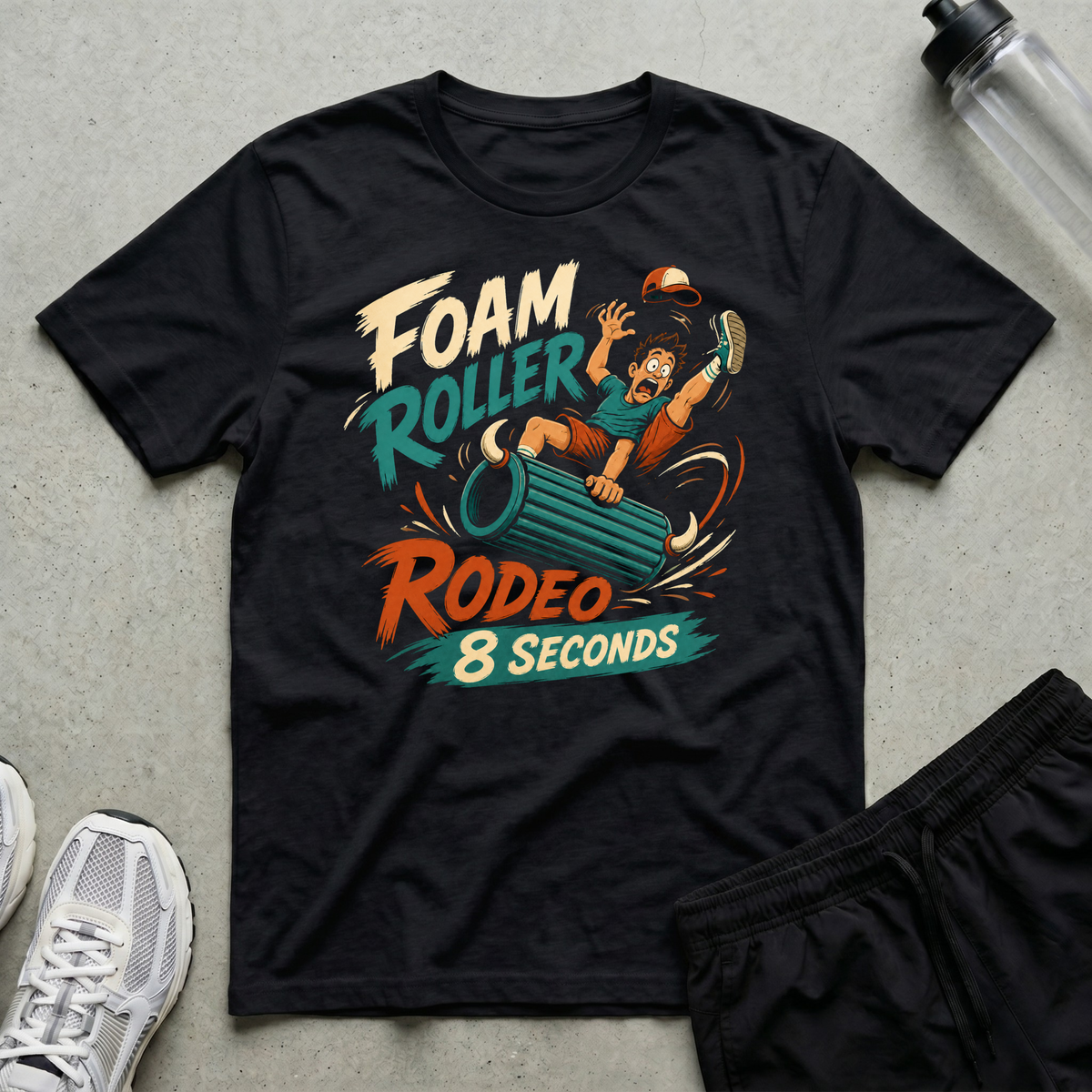 Foam Roller Rodeo T-Shirt