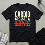 Cardio Crossed A Line T-Shirt
