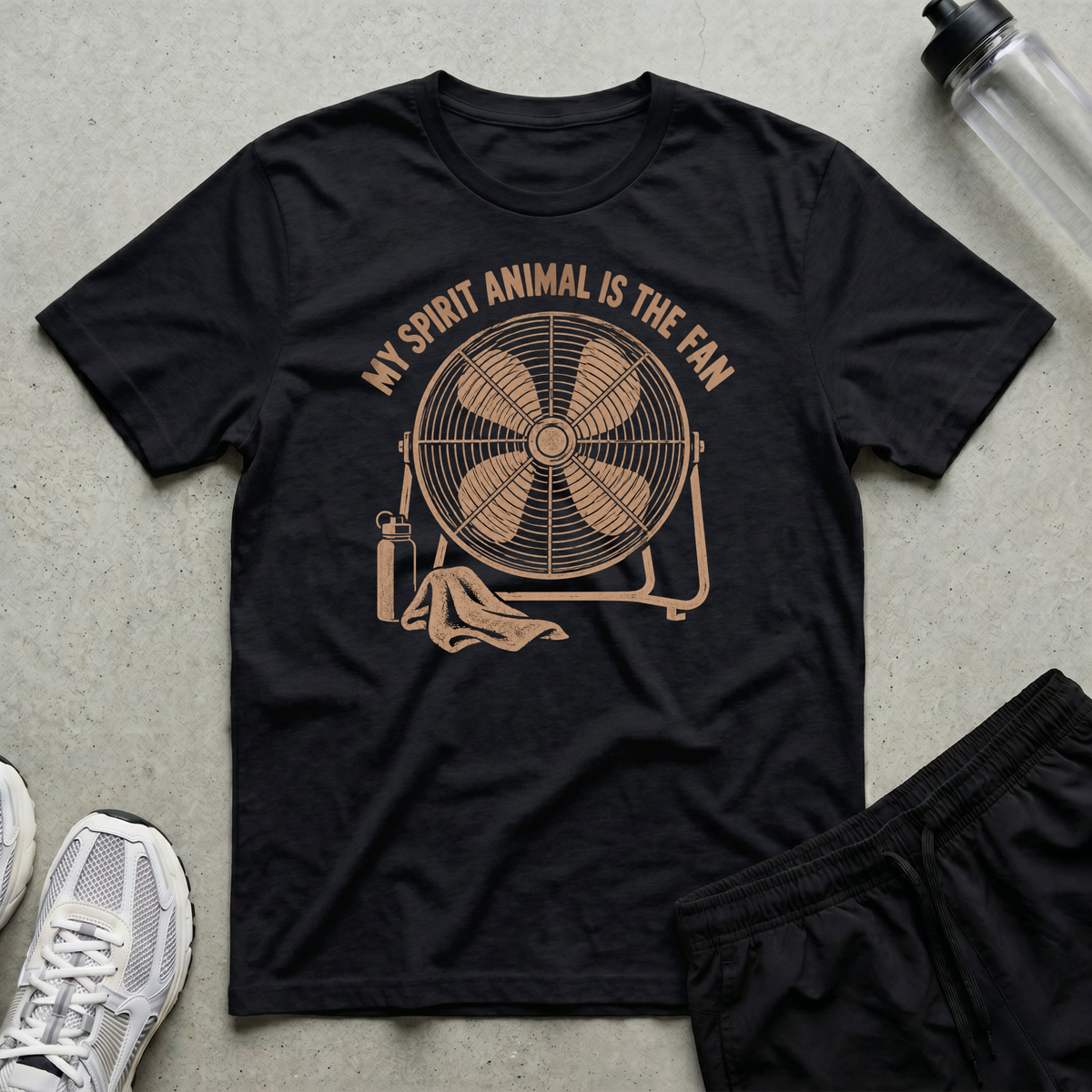 Spirit Animal Fan T-Shirt - Black
