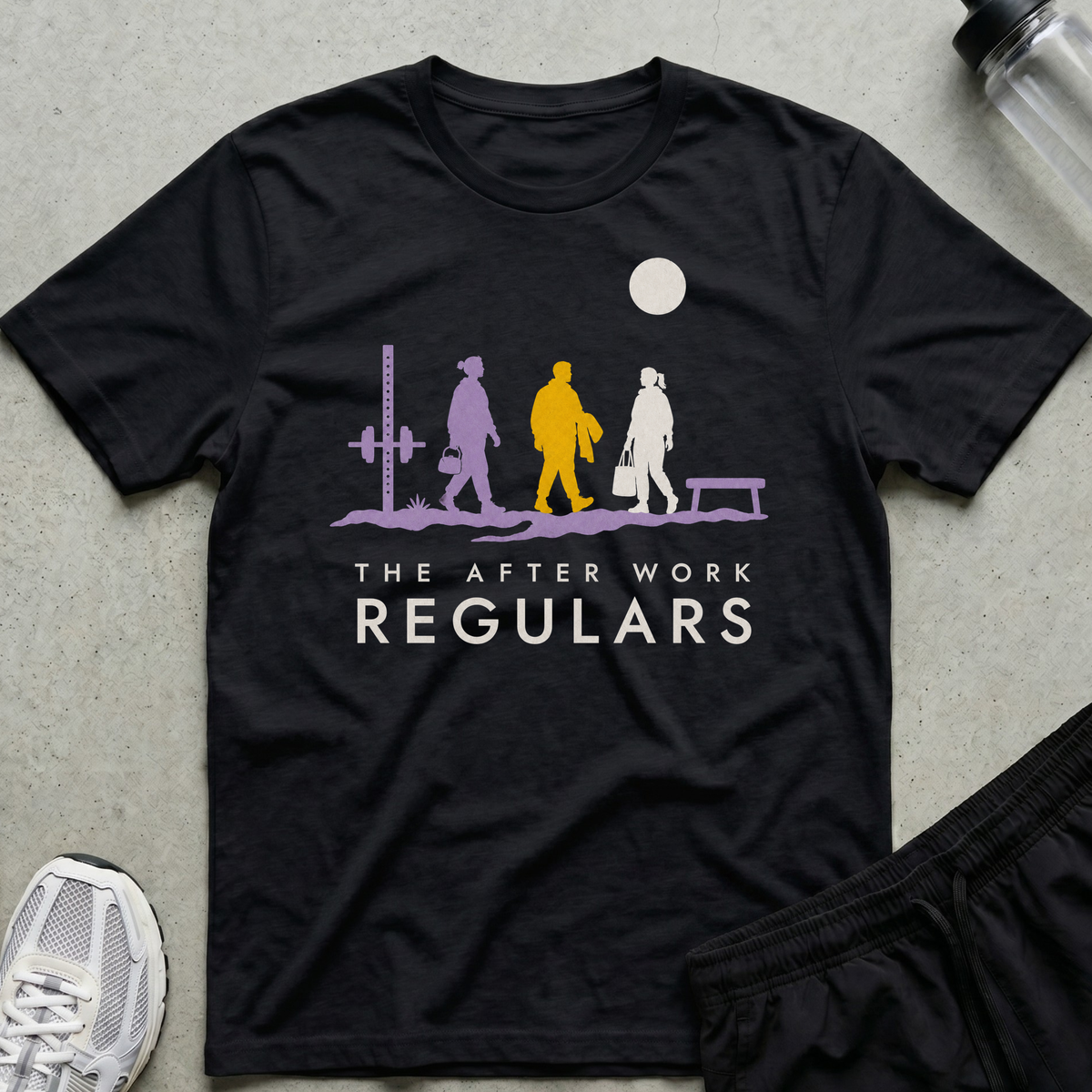 After Work Regulars T-Shirt - Black