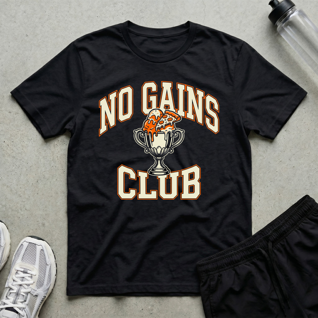 No Gains Trophy T-Shirt