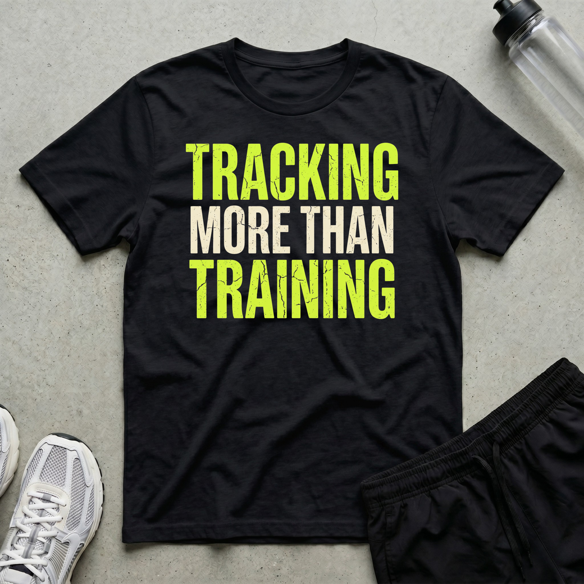 Tracking More Than Training T-Shirt