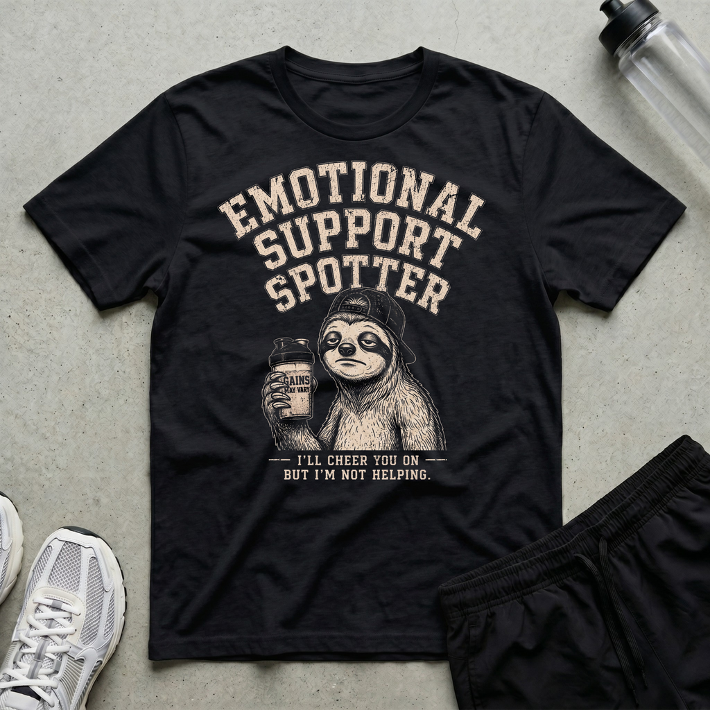 Emotional Support Sloth T-Shirt