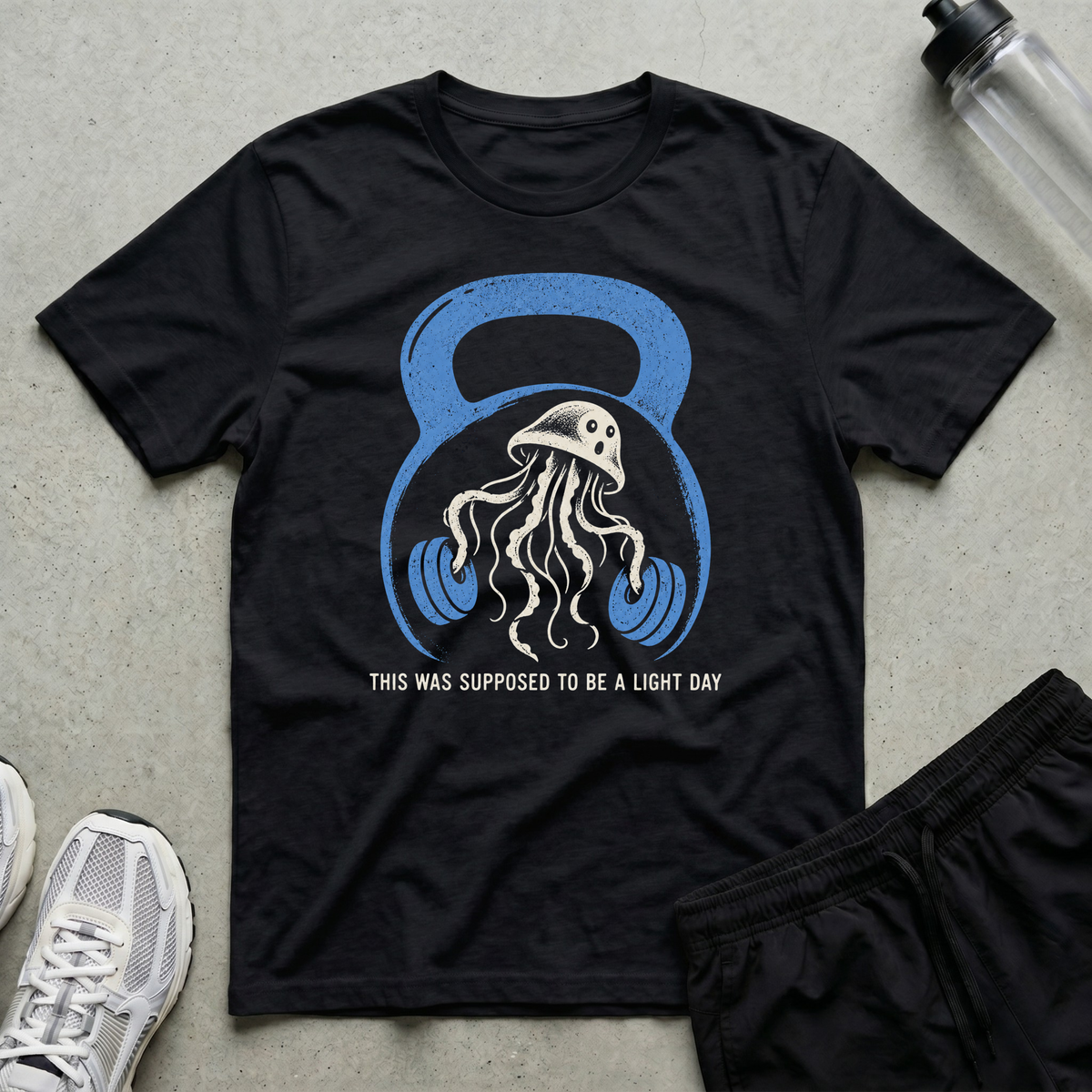Supposed Light Day T-Shirt - Black