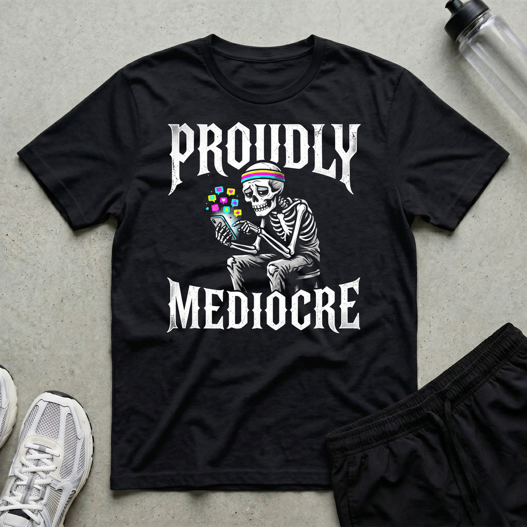 Proudly Mediocre Doomscroll T-Shirt