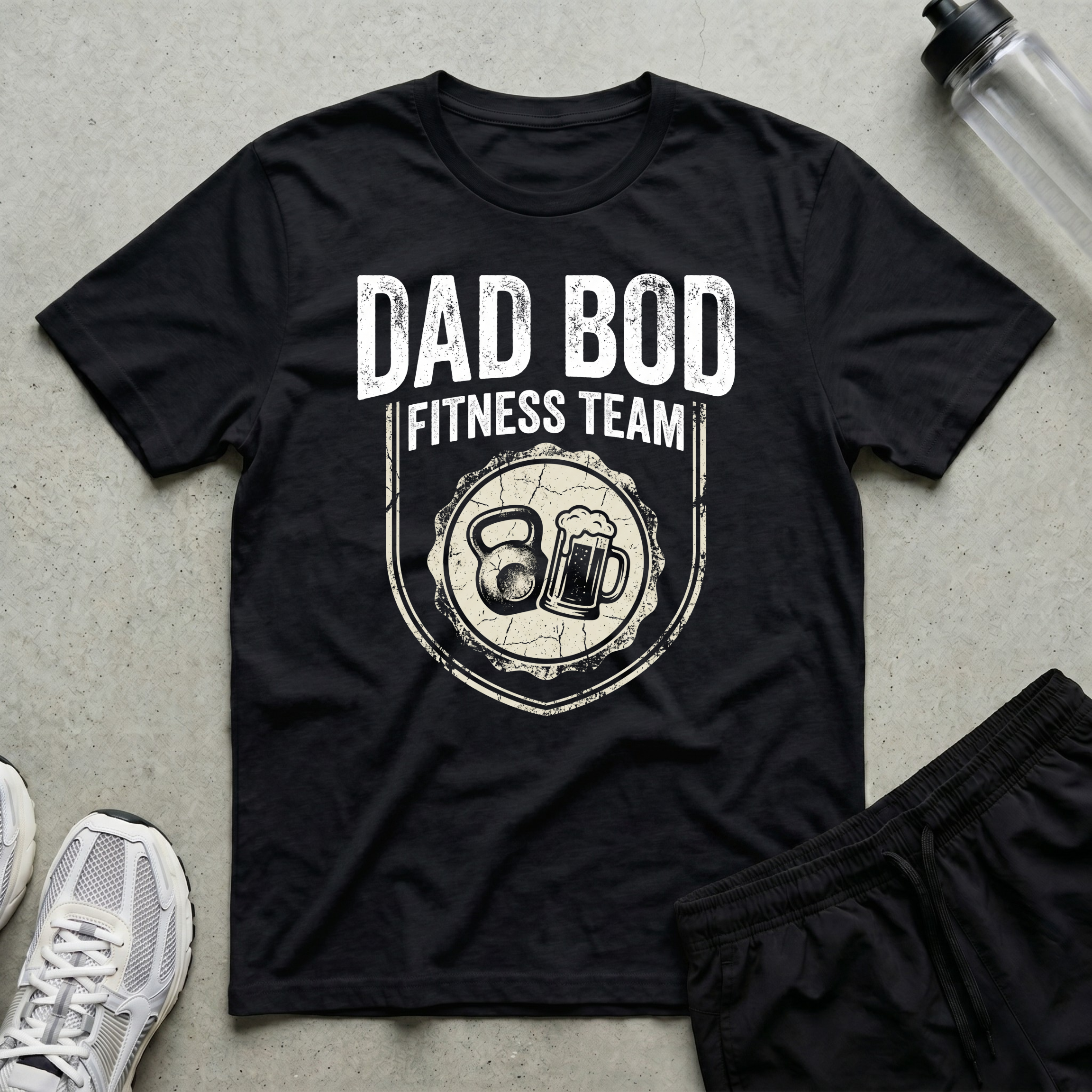 Dad Bod Fitness Team T-Shirt