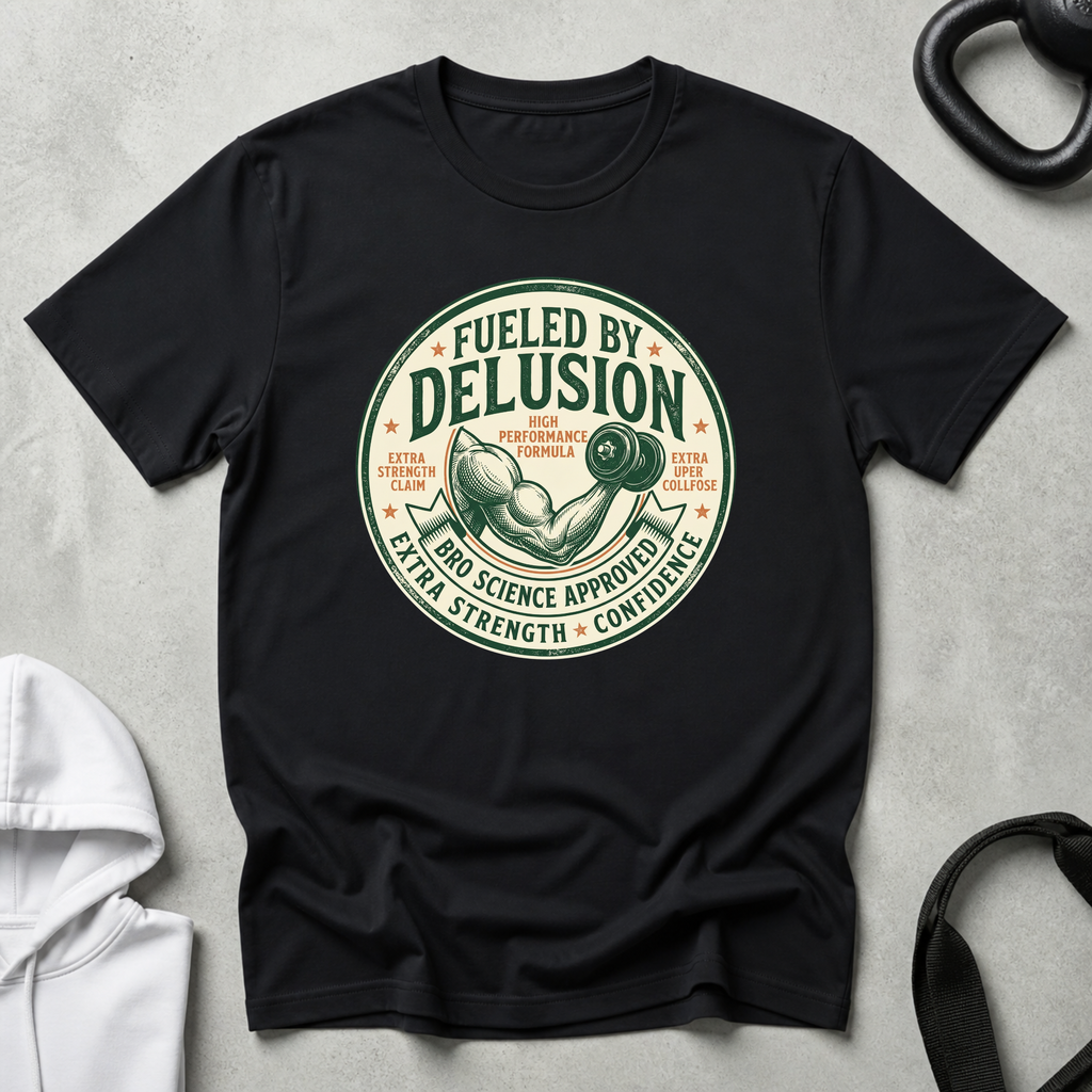 fueled by delusion badge