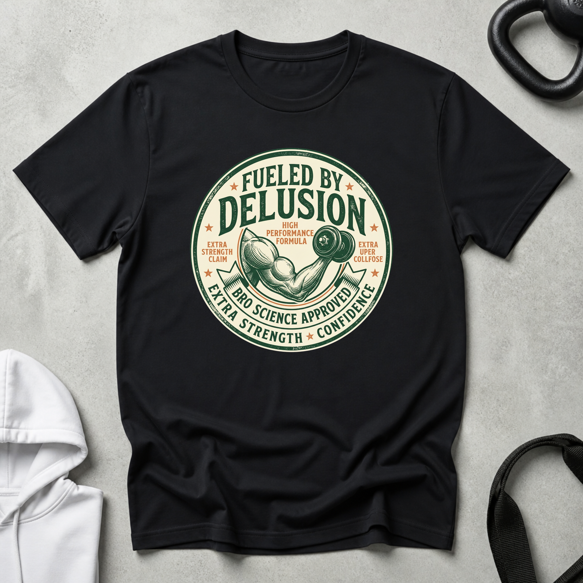 fueled by delusion badge