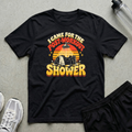 Post Workout Shower T-Shirt - Black