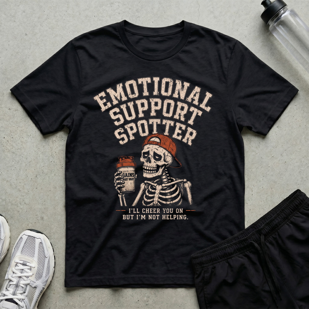 Emotional Support Spotter Rust T-Shirt