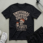 Emotional Support Spotter Rust T-Shirt