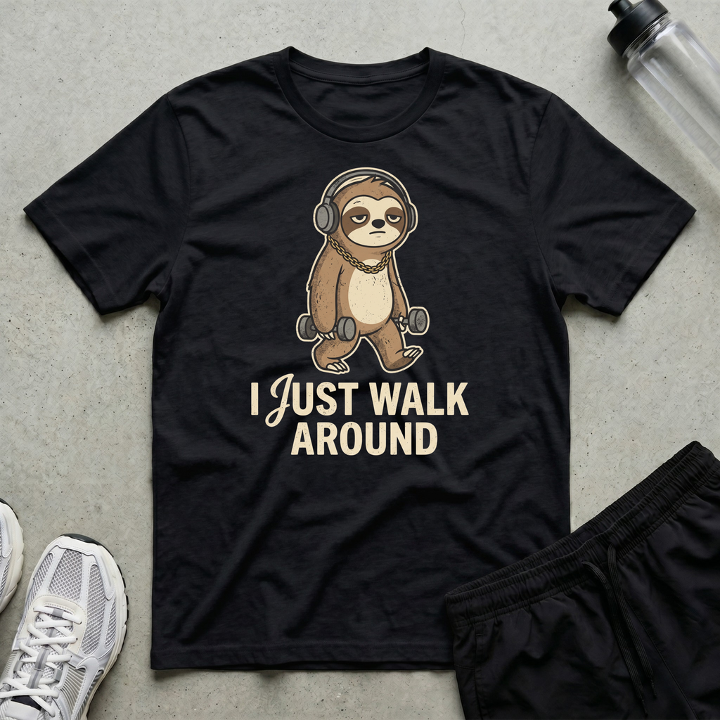 Walk Around Sloth T-Shirt