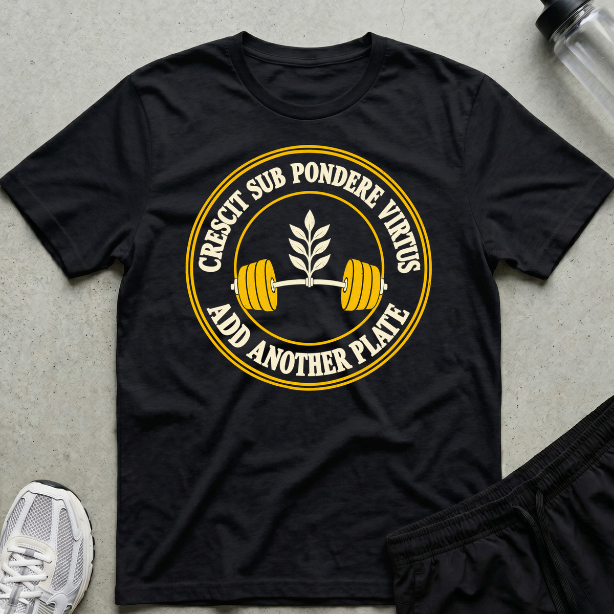 Add Another Plate T-Shirt - Black