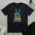 Peace Love Clips T-Shirt - Black