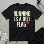Running Red Flag T-Shirt