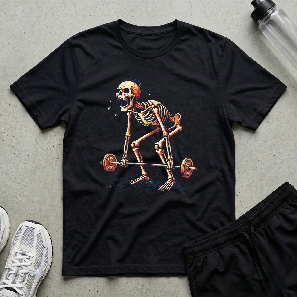 Deadlift Skeleton T-Shirt