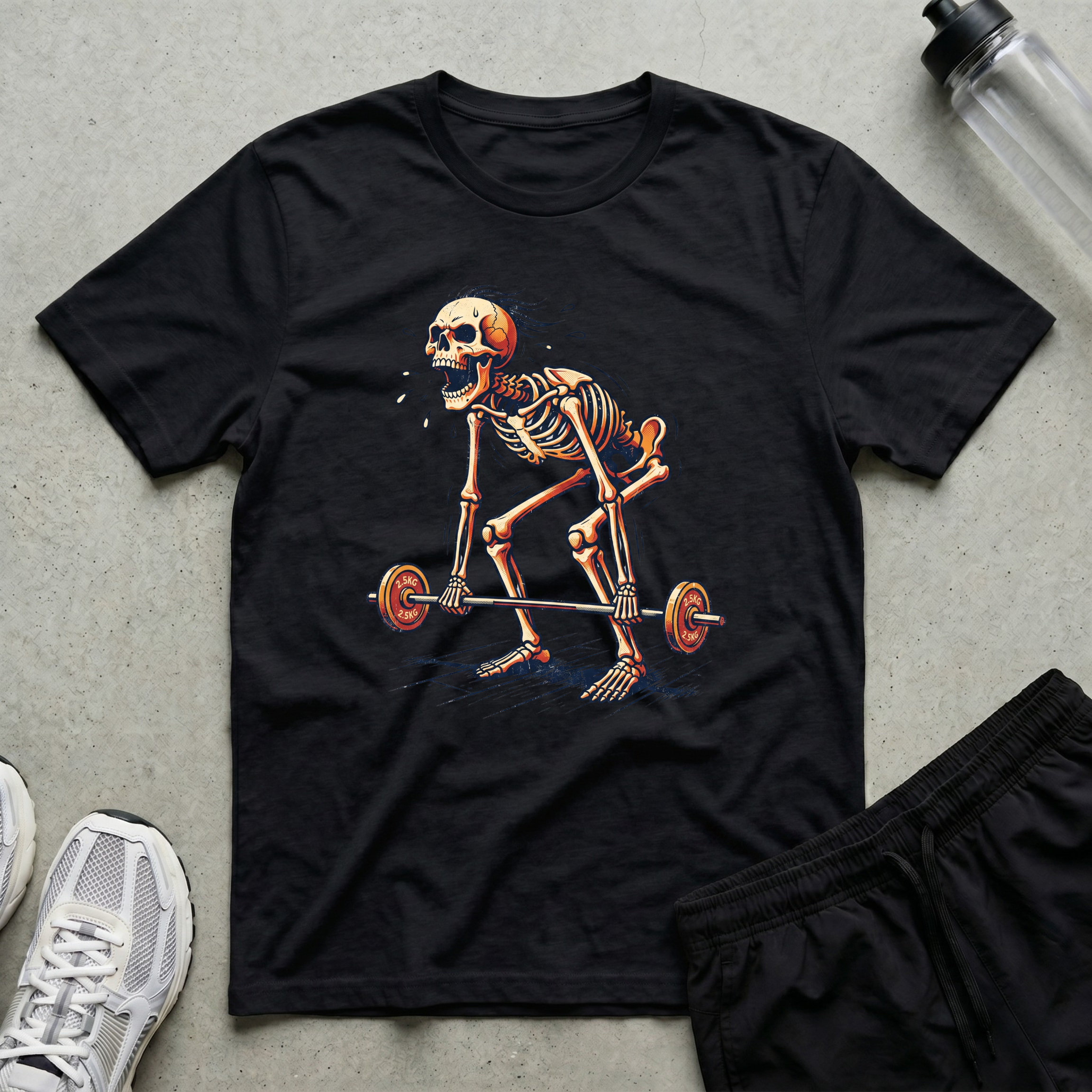 Deadlift Skeleton T-Shirt