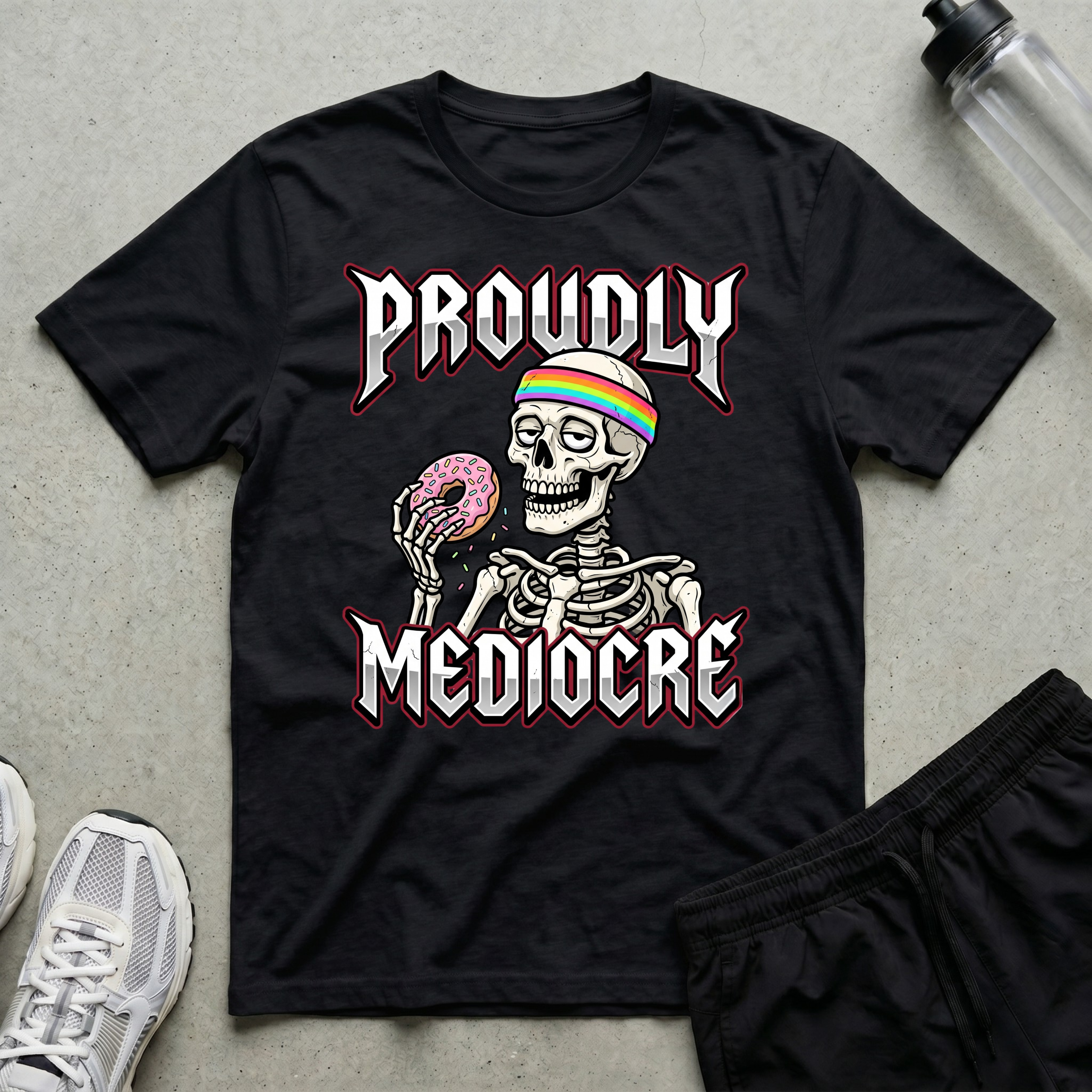 Proudly Mediocre Donut T-Shirt
