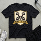 Skull Barbell Varsity T-Shirt