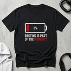 Resting is part of the workout