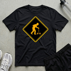 Beware Old Lifter Crossing T-Shirt