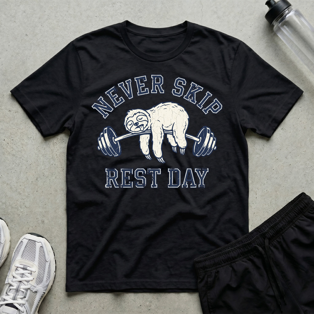 Never Skip Rest Day T-Shirt