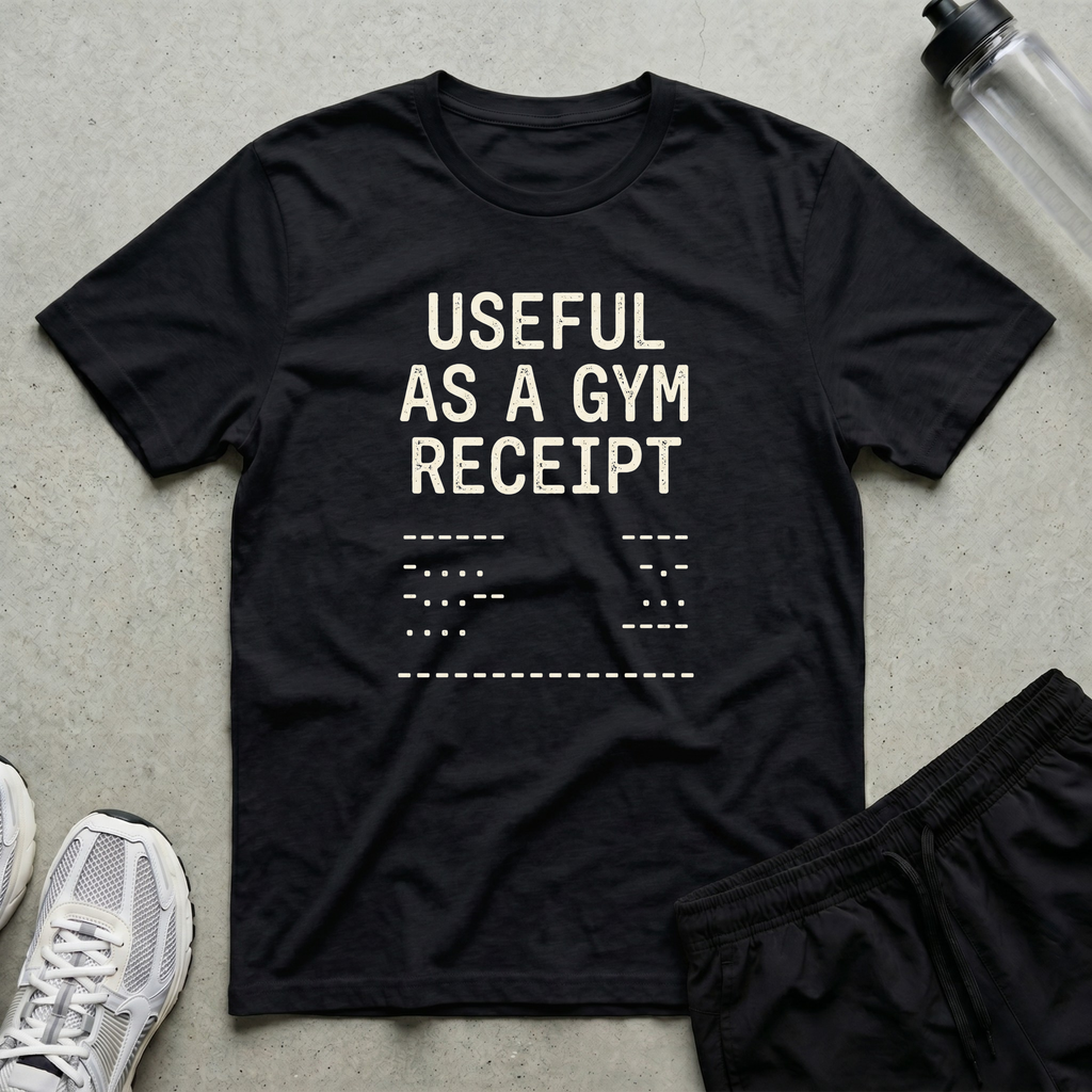 Gym Receipt T-Shirt