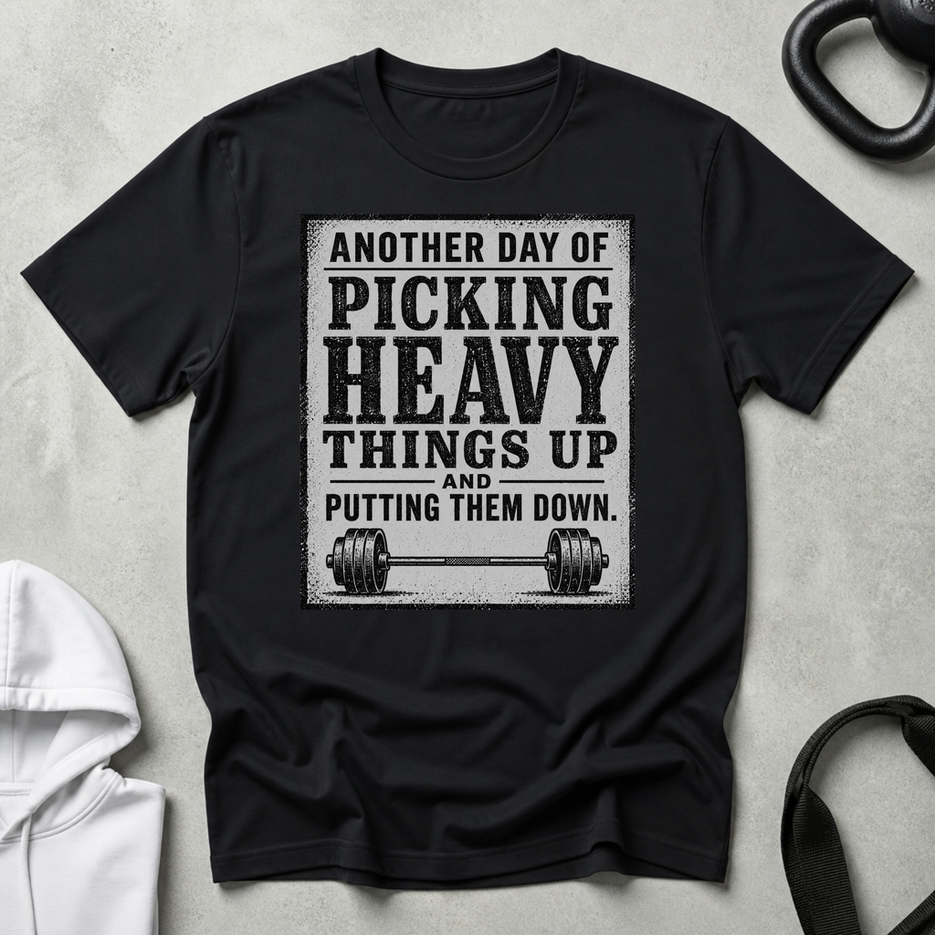 Another Day Of Picking Heavy Thing Up