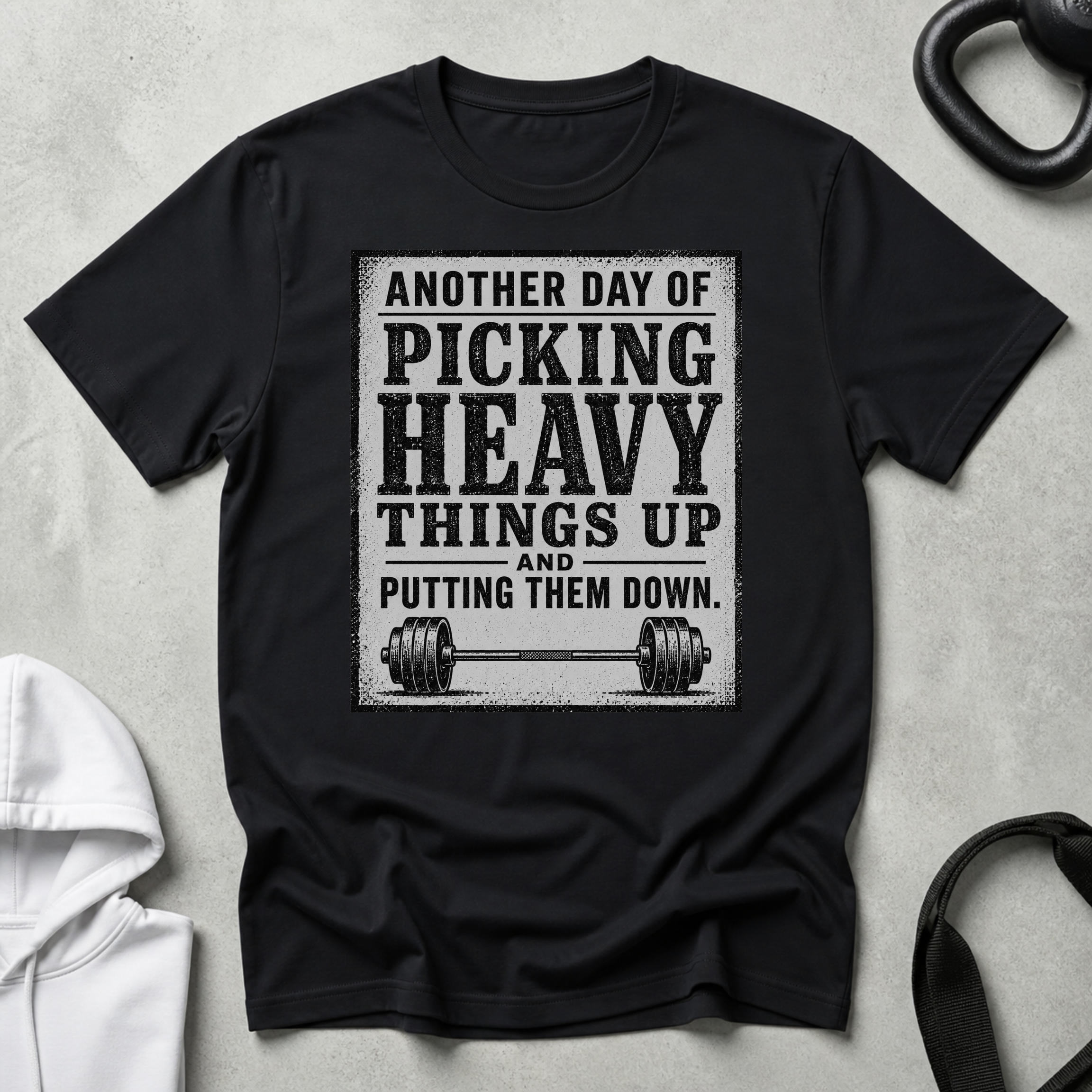 Another Day Of Picking Heavy Thing Up