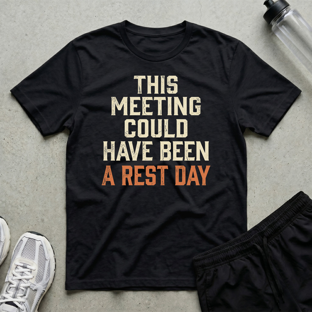 Meeting Rest Day T-Shirt