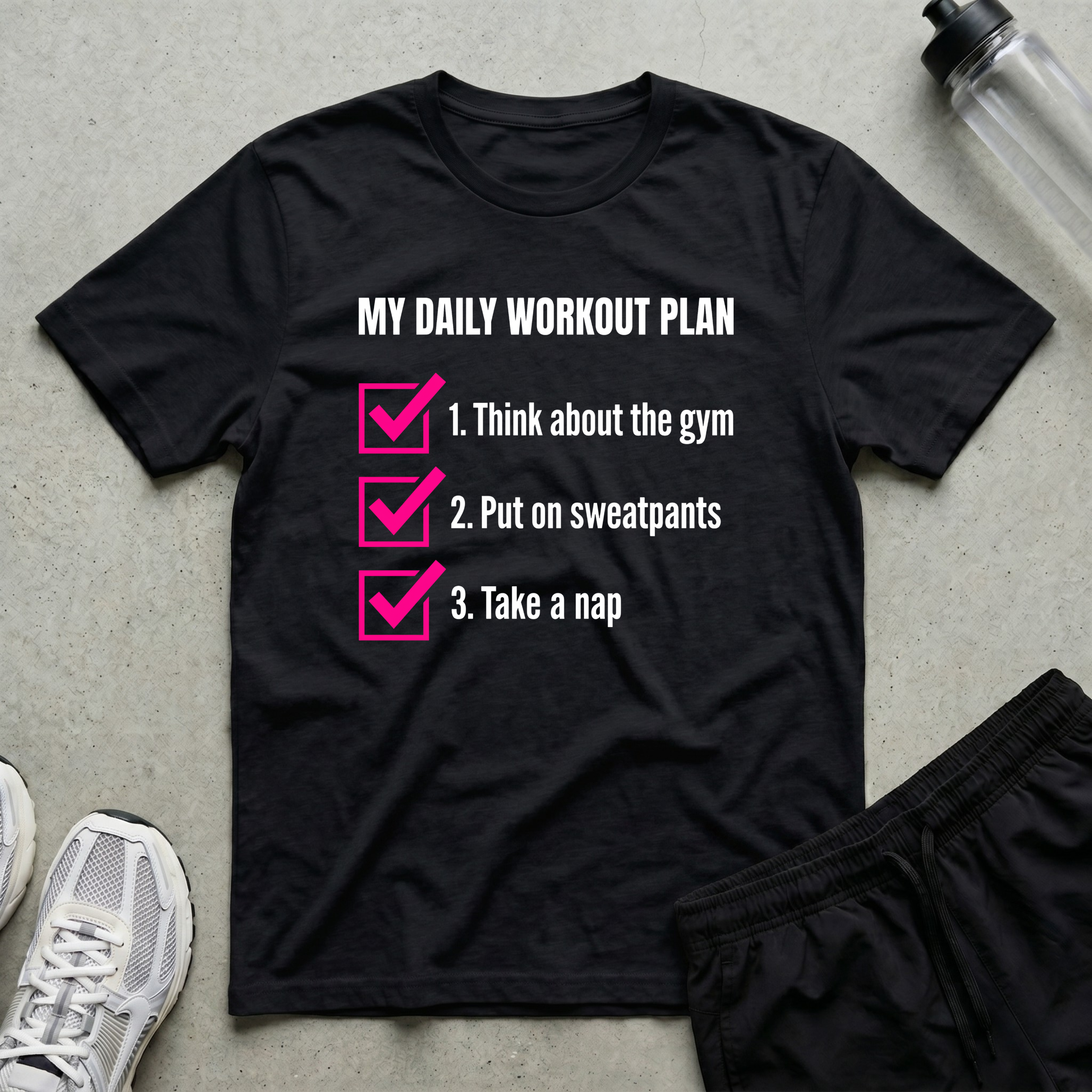 My Daily Workout Plan T-Shirt