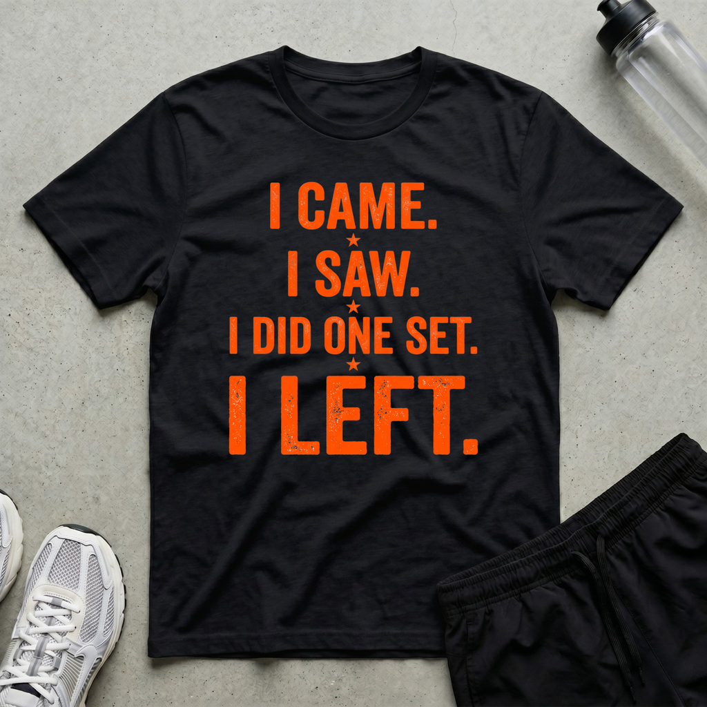 I Came I Saw One Set T-Shirt