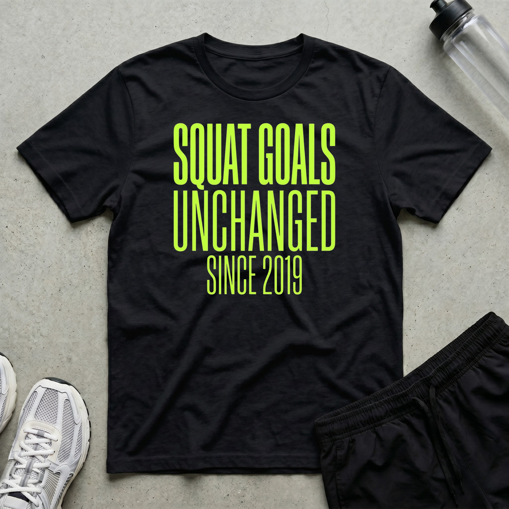 Squat Goals Unchanged T-Shirt