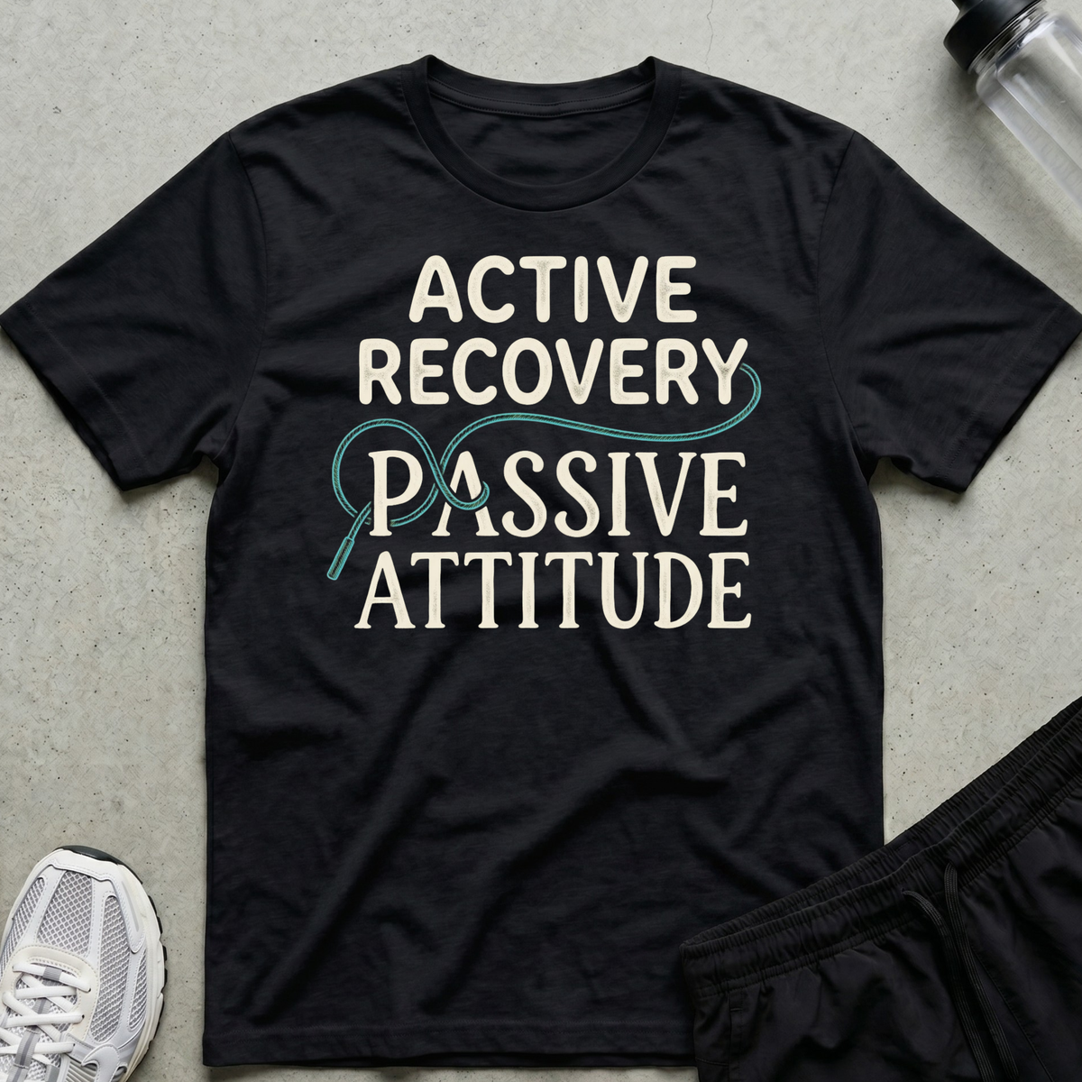 Active Recovery T-Shirt - Black