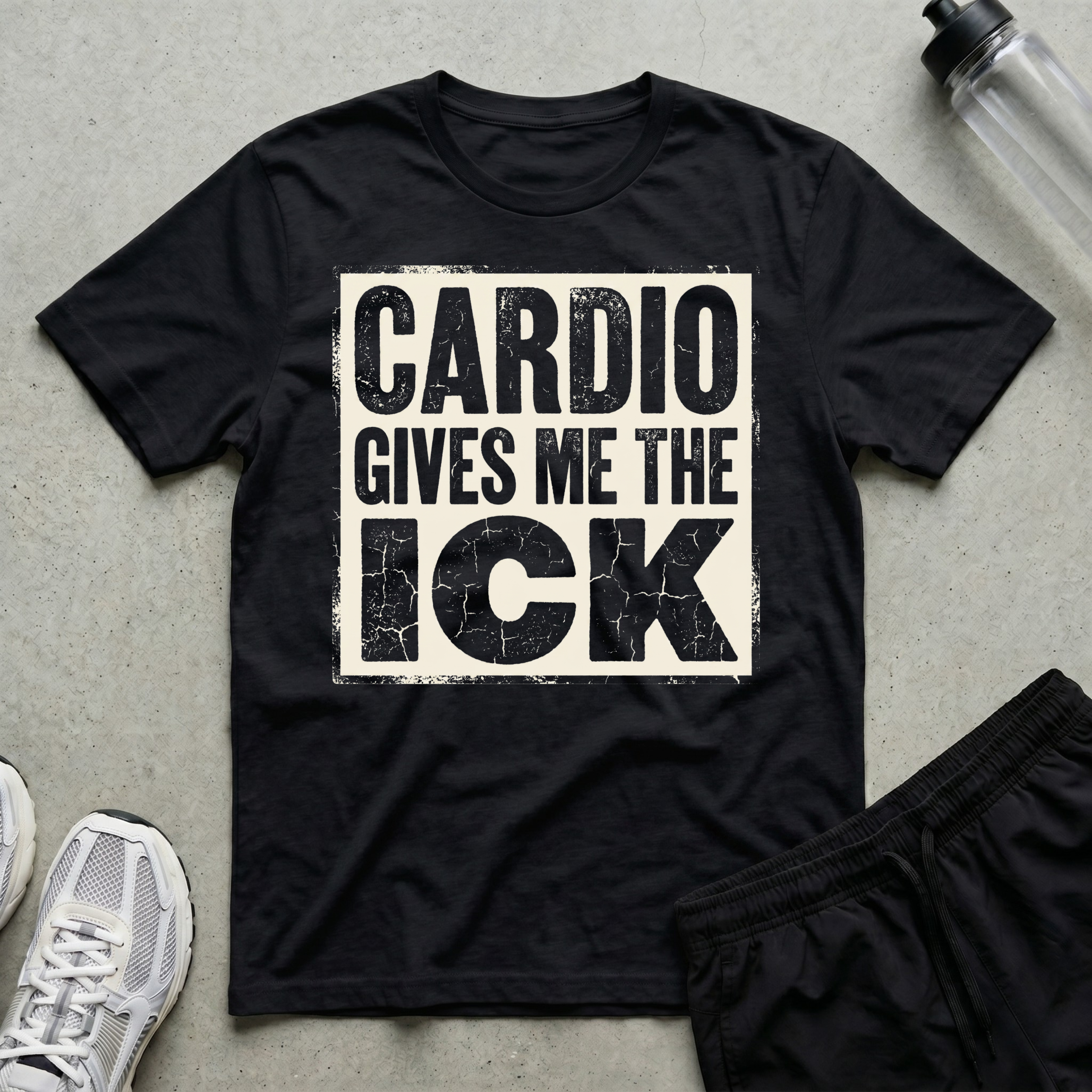 Cardio Gives Me The Ick T-Shirt