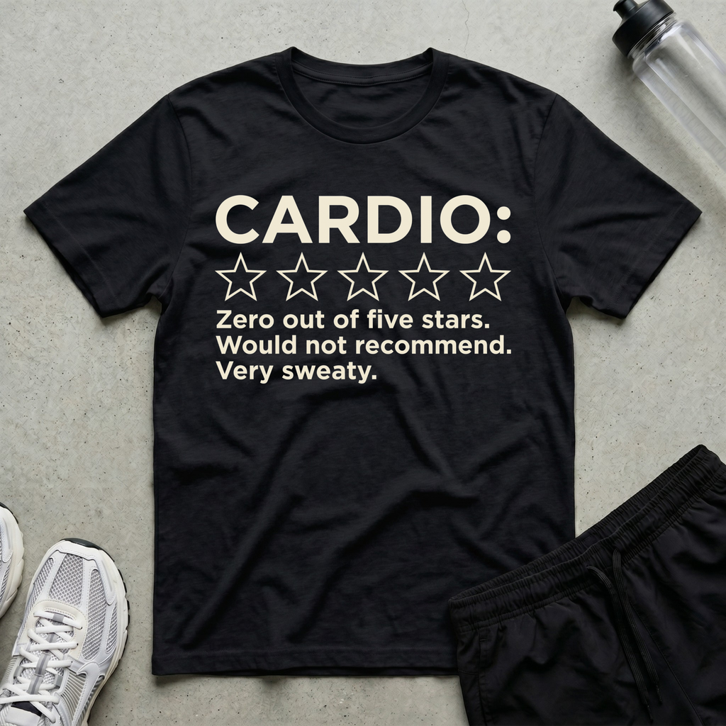 Cardio Zero Stars T-Shirt