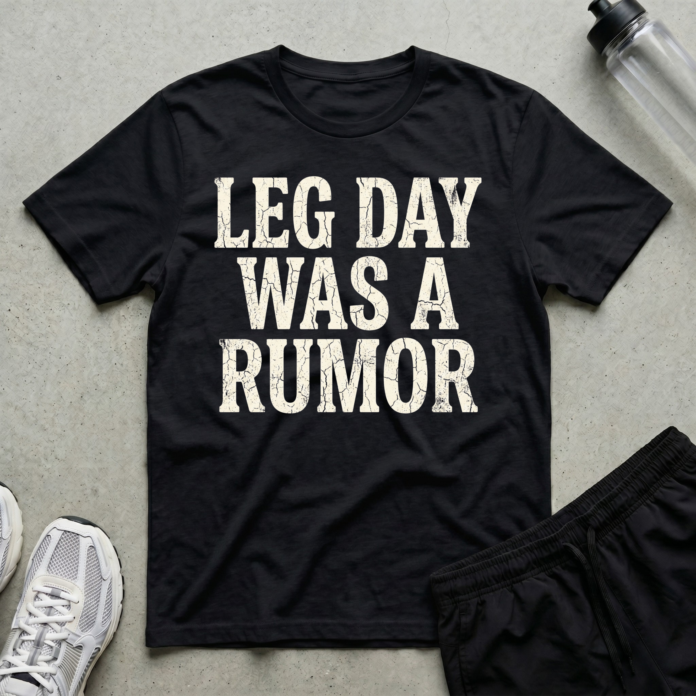 Leg Day Was A Rumor T-Shirt