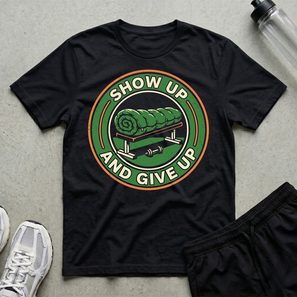 Show Up And Give Up T-Shirt
