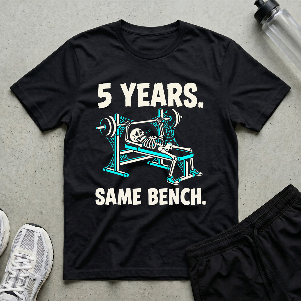 5 Years Same Bench T-Shirt