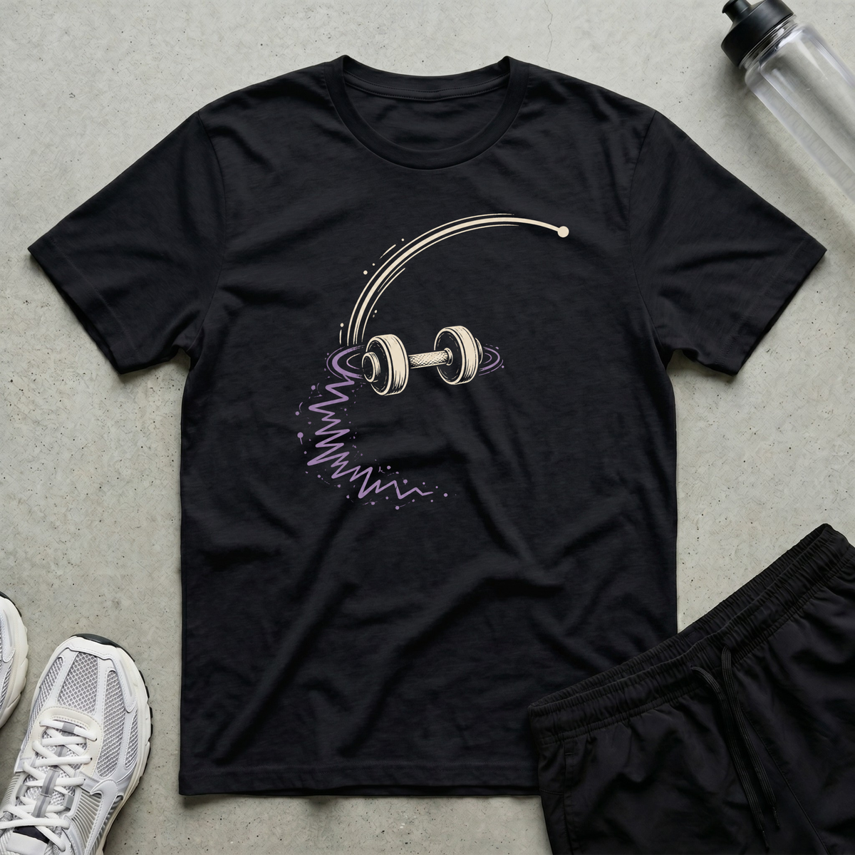 Dumbbell Shooting Star T-Shirt