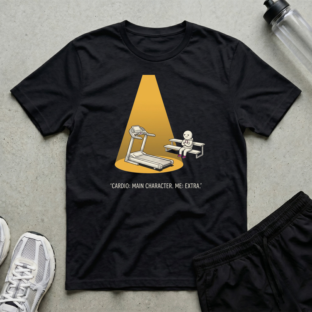 Cardio Main Character T-Shirt